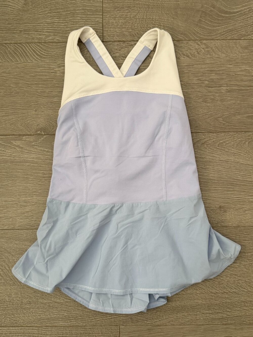 lululemon Court Crush-Style Pleated Tennis Dress Size 2 Lavender